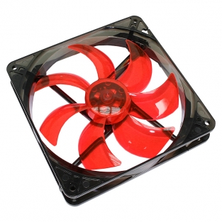 koeler Cooltek Silent Fan 120*120*25 Red LED 1200RPM